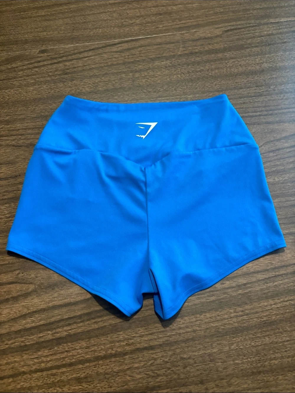 Gymshark Small Training Quad Shorts Royal Blue High Waist Athletic
